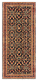 27471-Hamadan Hand-Knotted/Handmade Persian Rug/Carpet Tribal/Nomadic Authentic/ Size: 10'6" x 4'4"/320cm x 132cm
