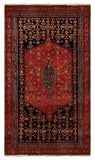 27247-Bidjar Hand-Knotted/Handmade Persian Rug/Carpet Traditional/ Authentic/ Size: 6'8"x 3'9"/203cm x 149cm