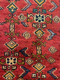27247-Bidjar Hand-Knotted/Handmade Persian Rug/Carpet Traditional/ Authentic/ Size: 6'8"x 3'9"/203cm x 149cm