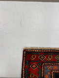 27247-Bidjar Hand-Knotted/Handmade Persian Rug/Carpet Traditional/ Authentic/ Size: 6'8"x 3'9"/203cm x 149cm