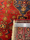 27247-Bidjar Hand-Knotted/Handmade Persian Rug/Carpet Traditional/ Authentic/ Size: 6'8"x 3'9"/203cm x 149cm