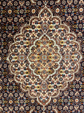 27475- Tabriz Persian Hand-knotted Carpet Authentic/Traditional Carpet/Rug/Size: 9'10" x 2'7"/300cm x 79cm