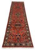 27308-Sarough Hand-Knotted/Handmade Persian Rug/Carpet Traditional Authentic/ Size:  9'10"x 2'8"/300cm x 82cm