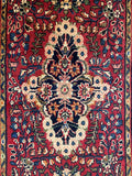 27313-Sarough Hand-Knotted/Handmade Persian Rug/Carpet Traditional Authentic/ Size:  10'2"x 2'9"/311cm x 85cm