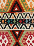 27747 - Kelim Hand-Woven/Flat-Weaved/Afghan Kelim/Carpet Modren/Nomadic Authentic/Size: 4'4" x 2'8"/132cm ×81cm