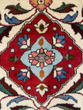 27294-Sarough Hand-Knotted/Handmade Persian Rug/Carpet Traditional Authentic/ Size: 4'1"x 2'2"/125cm x 67cm