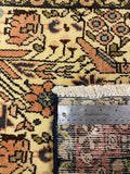 27282-Hamadan Hand-Knotted/Handmade Persian Rug/Carpet Tribal/Nomadic Authentic/ Size: 4'5" x 2'6"/134cm x 77cm