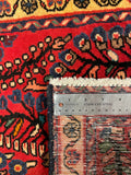 27271-Sarough Hand-Knotted/Handmade Persian Rug/Carpet Traditional Authentic/ Size: 4'5"x 2'2"/135cm x 67cm