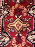 27191-Hamadan Hand-Knotted/Handmade Persian Rug/Carpet Tribal/Nomadic Authentic/ Size: 4'1" x 2'2"/126cm x 66cm