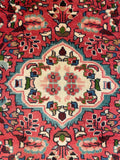27185-Hamadan Hand-Knotted/Handmade Persian Rug/Carpet Tribal/Nomadic Authentic/ Size: 3'11" x 2'5"/120cm x 74cm