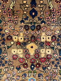 27206-Hamadan Hand-Knotted/Handmade Persian Rug/Carpet Tribal/Nomadic Authentic/ Size: 5'3" x 2'6"/159cm x 75cm