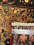 27206-Hamadan Hand-Knotted/Handmade Persian Rug/Carpet Tribal/Nomadic Authentic/ Size: 5'3" x 2'6"/159cm x 75cm