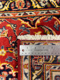 27340-Kashan Hand-Knotted/Handmade Persian Rug/Carpet Traditional/Authentic/Size: 4'6" x 2'2" /137cm x 68cm