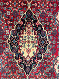 27264-Sarough Hand-Knotted/Handmade Persian Rug/Carpet Traditional Authentic/ Size: 3'3"x 2'4"/100cm x 70cm