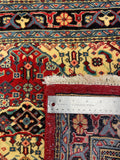 27264-Sarough Hand-Knotted/Handmade Persian Rug/Carpet Traditional Authentic/ Size: 3'3"x 2'4"/100cm x 70cm