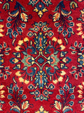 27274-Sarough Hand-Knotted/Handmade Persian Rug/Carpet Traditional Authentic/ Size:  4'4"x 2'2"/133cm x 66cm