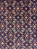 27270-Sarough Hand-Knotted/Handmade Persian Rug/Carpet Traditional Authentic/ Size: 4'1"x 2'6"/125cm x 75cm
