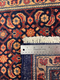 27270-Sarough Hand-Knotted/Handmade Persian Rug/Carpet Traditional Authentic/ Size: 4'1"x 2'6"/125cm x 75cm