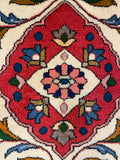 27293-Sarough Hand-Knotted/Handmade Persian Rug/Carpet Traditional Authentic/ Size:  4'1"x 2'2"/125cm x 67cm