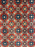 27218-Hamadan Hand-Knotted/Handmade Persian Rug/Carpet Tribal/Nomadic Authentic/ Size: 3'1" x 2'5"/90cm x 73cm