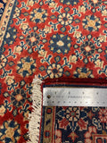 27218-Hamadan Hand-Knotted/Handmade Persian Rug/Carpet Tribal/Nomadic Authentic/ Size: 3'1" x 2'5"/90cm x 73cm