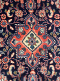 27217-Hamadan Hand-Knotted/Handmade Persian Rug/Carpet Tribal/Nomadic Authentic/ Size: 3'3" x 2'4"/99cm x 72cm
