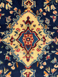 27220-Hamadan Hand-Knotted/Handmade Persian Rug/Carpet Tribal/Nomadic Authentic/ Size: 2'9" x 2'4"/83cm x 70cm
