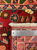 27195-Hamadan Hand-Knotted/Handmade Persian Rug/Carpet Tribal/Nomadic Authentic/ Size: 5'3" x 2'4"/159cm x 70cm