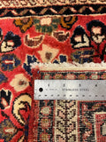 27219-Hamadan Hand-Knotted/Handmade Persian Rug/Carpet Tribal/Nomadic Authentic/ Size: 2'9" x 2'0"/83cm x 62cm