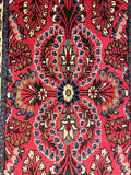 27273-Sarough Hand-Knotted/Handmade Persian Rug/Carpet Traditional Authentic/ Size:  5'2"x 2'2"/157cm x 65cm