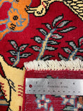27224-Kashan Hand-Knotted/Handmade Persian Rug/Carpet Traditional/Authentic/Size: 3'3" x 2'3" /100cm x 68cm