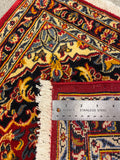 27256-Kashan Hand-Knotted/Handmade Persian Rug/Carpet Traditional/Authentic/Size: 3'3" x 2'1" /100cm x 64cm