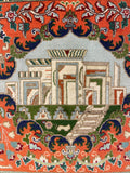 27261- Tabriz Persian Hand-knotted Carpet Authentic/Traditional Carpet/Rug/Size: 2'11" x 2'0"/89cm x 61cm