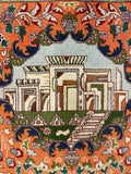 27262- Tabriz Persian Hand-knotted Carpet Authentic/Traditional Carpet/Rug/Size: 2'9" x 2'0"/84cm x 61cm