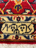 27260-Kashan Hand-Knotted/Handmade Persian Rug/Carpet Traditional/Authentic/Size:  3'3" x 2'0" /100cm x 62cm