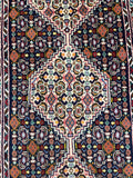 26773-Senneh Hand-Knotted/Handmade Persian Rug/Carpet Tribal/Nomadic Authentic/Size: 8'0" x 1'11"