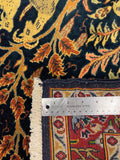 27258-Kashan Hand-Knotted/Handmade Persian Rug/Carpet Traditional/Authentic/Size: 3'3" x 2'7" /99cm x 80cm