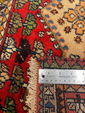 27297-Yalameh Hand-Knotted/Handmade Persian Rug/Carpet Tribal/Nomadic Authentic/ Size: 2'9" x 1'8"/84cm x 52cm
