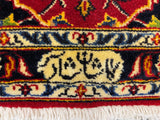 27257-Kashan Hand-Knotted/Handmade Persian Rug/Carpet Traditional/Authentic/Size: 3'4" x 2'2" /101cm x 67cm
