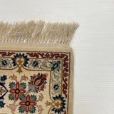 19418-Isfahan Hand-Knotted/Handmade Persian Rug/Carpet Traditional Authentic/ Size: 6'10''x 4'4'