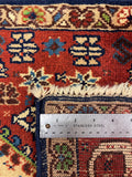 27296-Yalameh Hand-Knotted/Handmade Persian Rug/Carpet Tribal/Nomadic Authentic/ Size: 2'8" x 1'11"/82cm x 58cm