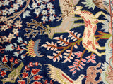 27254-Kashan Hand-Knotted/Handmade Persian Rug/Carpet Traditional/Authentic/Size: 3'3" x 2'5" /100cm x 74cm