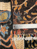 27824-Chobi Ziegler Handmade/Hand-knotted Afghan Rug/Carpet Tribal/Nomadic Authentic/ Size: 4'0" x 2'8" / 122cm x 81cm