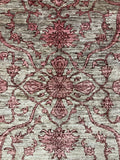 22603- Chobi Ziegler Afghan Hand-knotted Contemporary/Modern Carpet/Rug/ Size: 7'11" x 5'7"