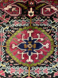 22364 - Heriz Hand-Knotted/Handmade Persian Rug/Carpet Traditional/Authentic/Size: 12'4" x 9'11"