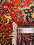 27278-Hamadan Hand-Knotted/Handmade Persian Rug/Carpet Tribal/Nomadic Authentic/ Size: 2'10" x 2'7"/87cm x 78cm