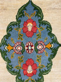 27197-Hamadan Hand-Knotted/Handmade Persian Rug/Carpet Tribal/Nomadic Authentic/ Size: 5'0" x 2'7"/153cm x 79cm