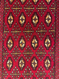 27249- Royal Balutch Persian Hand-knotted Authentic/Nomadic/Tribal Rug/Carpet/ Size: 5'11" x 2'0"/180cm x 60cm