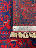27830-Chobi Ziegler Handmade/Hand-knotted Afghan Rug/Carpet Tribal/Nomadic Authentic/ Size: 6'5" x 2'6" /196cm x 76cm