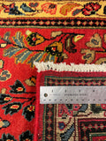 27272-Sarough Hand-Knotted/Handmade Persian Rug/Carpet Traditional Authentic/ Size: 5'3"x 1'11"/161cm x 59cm